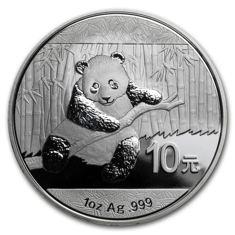 Compare China 1 oz Silver Panda (Random Year) prices