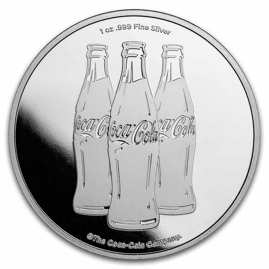 Compare Coca-Cola 1 oz Silver Round prices