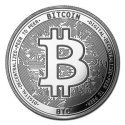 Compare 1 oz Bitcoin Cryptocurrency Silver Round  prices