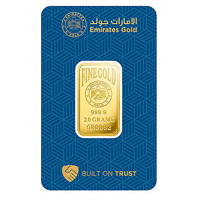 Compare Emirates 20 gram Gold Bar prices