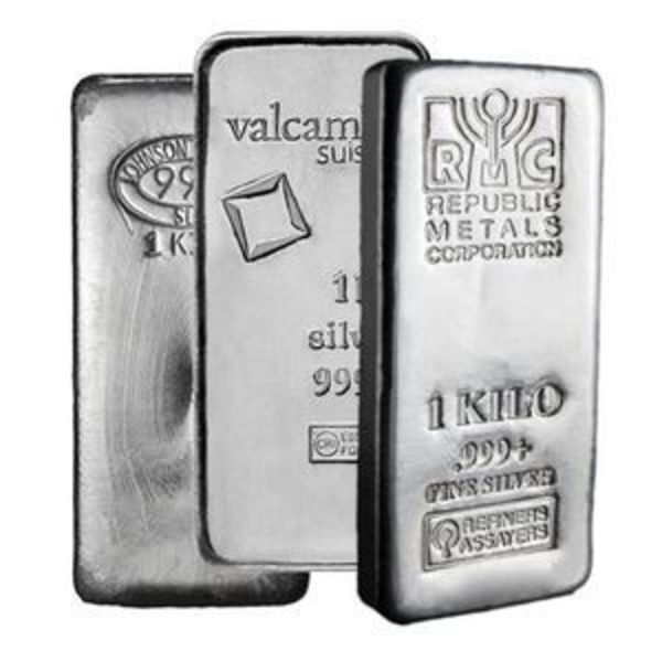 Compare kilo Silver Bar - Secondary Market dealer prices