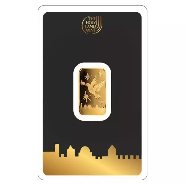 Compare 2 Gram Gold Bar Holy Land Mint prices