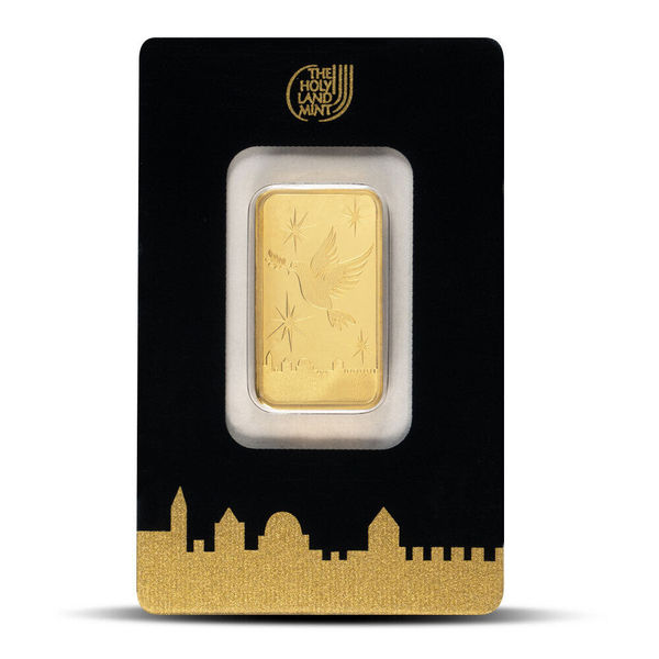Compare 20 Gram Gold Bar Holy Land Mint prices