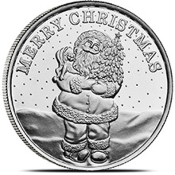 Compare cheapest prices of Christmas Santa 1 oz Silver Round 