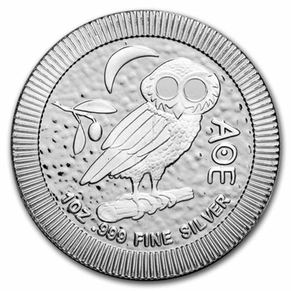 Compare prices of Athenian Owl Stackable 1 oz Silver Coin from