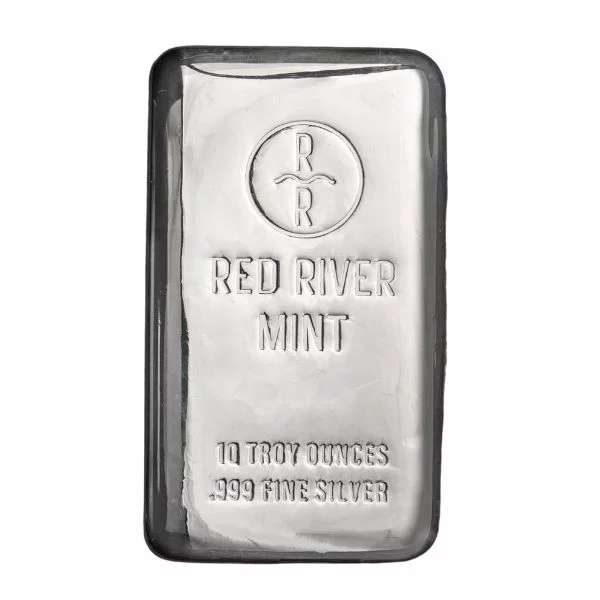 10 oz Silver Bar Red River Mint 