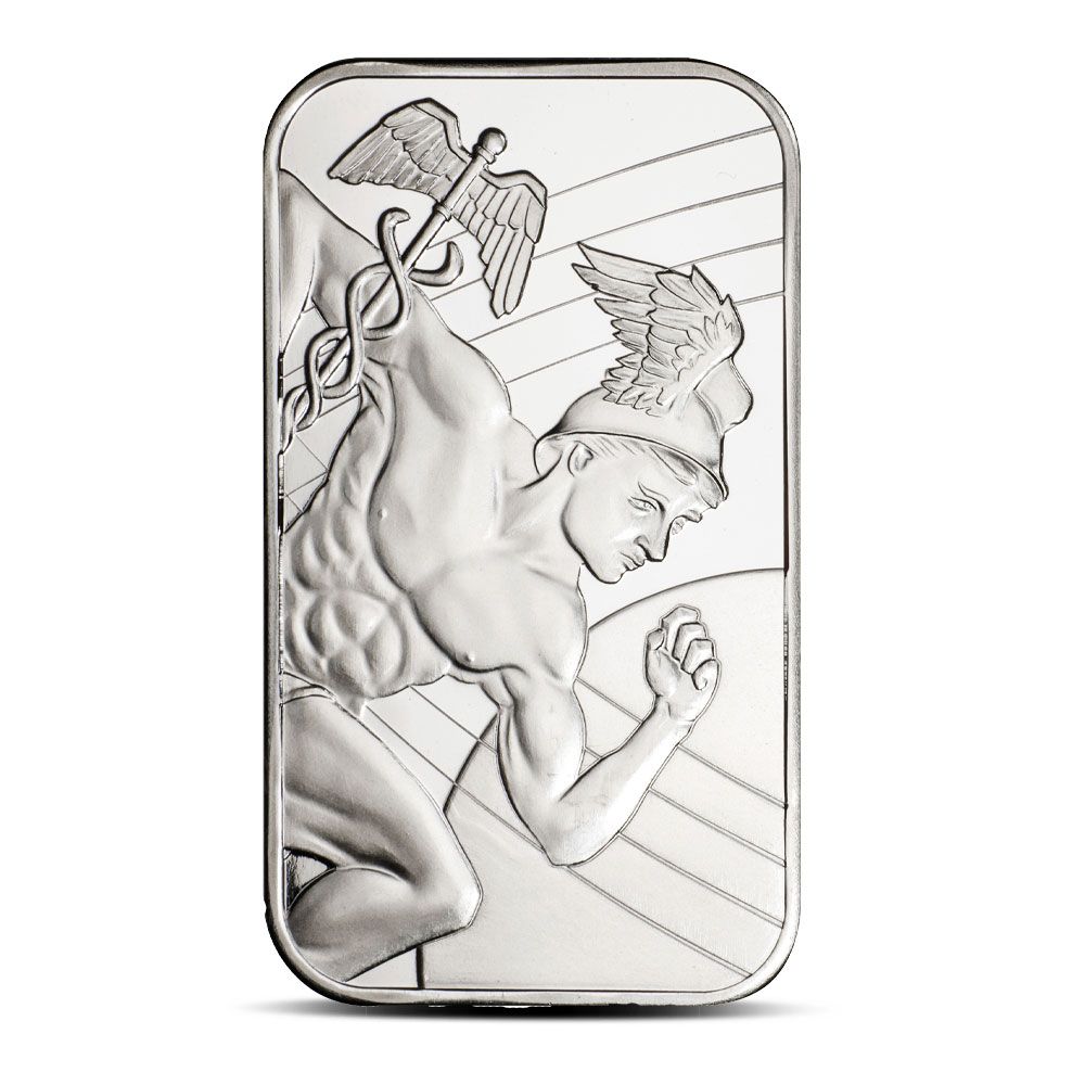 Compare Mercury 1 oz Silver Bar prices