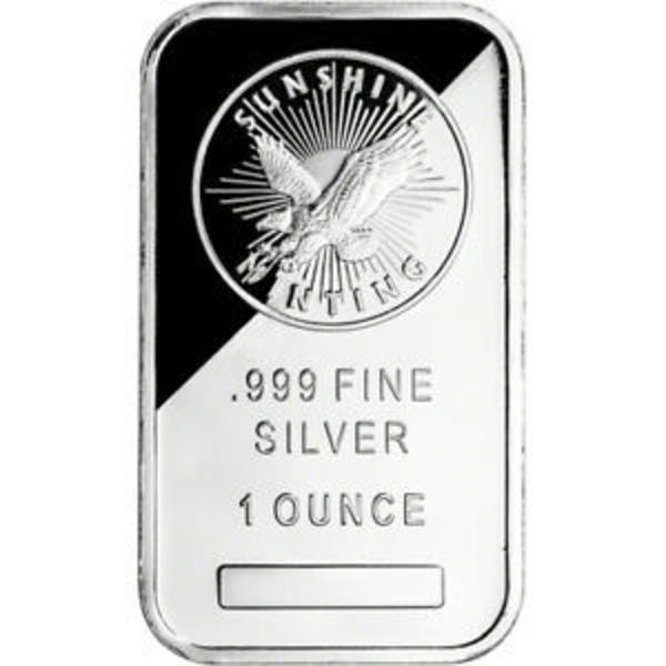 Compare prices of Sunshine Mint 1 oz Silver Bar from online dealers