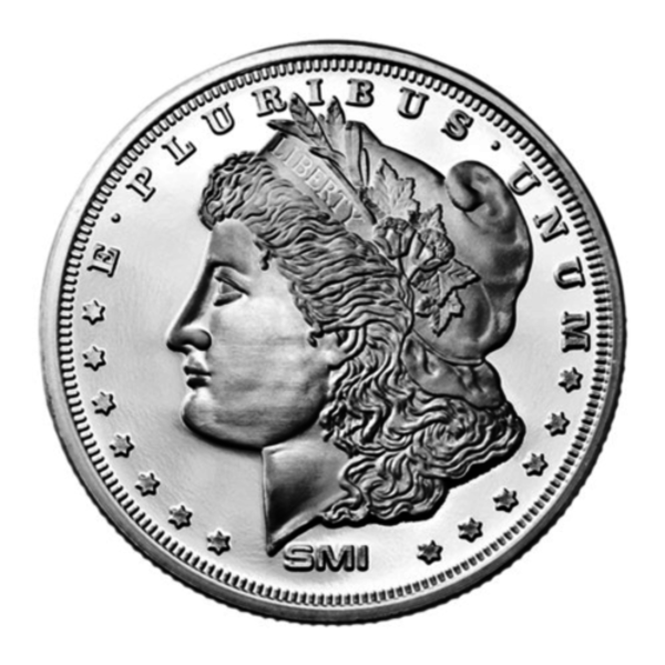 Compare silver prices of Sunshine Mint Morgan Style 1 oz Silver Round