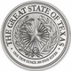 1 oz Texas Seal Silver Round
