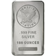 100 oz Silver Bar - Sunshine Mint