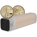 Compare American Gold Eagle 1/10 oz $5 - Random Date - 50 Coins Mint Roll Tube prices