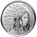 Compare 1 oz Buffalo Girl Silver Round prices