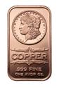 Compare 1 oz Copper Bar - Secondary Market prices