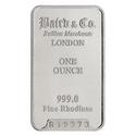 Compare 1 oz Rhodium Bar prices