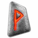 Compare 1 oz Silver Piece - Germania Mint Fluorescent Rune: Wunjo prices