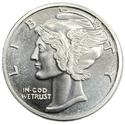 Compare 1 oz Mercury Dime Silver Round prices
