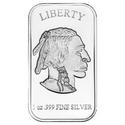 Compare 1 oz Silver Bar SilverTowne Buffalo prices