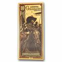 Compare 10 Arizona Goldback Aurum Gold Foil Note (24K) – 1/100 oz .999 Fine Gold prices