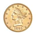 Compare Liberty $10 Gold Coin (BU) prices