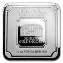 Compare 10 oz Silver Bar - Geiger Edelmetalle (Square Series) prices