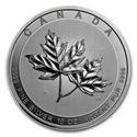 Compare Canada 10 oz Silver $50 Magnificent Maple Leaf prices