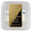 Compare Credit Suisse 10 oz Gold Bar prices