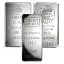 Compare 10 oz Palladium Bar - Secondary Market prices