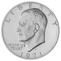 Compare 1971-1976 40% Silver Eisenhower Dollar Proof Coin - Random Year prices