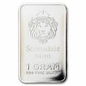 Compare 1 gram Silver Bar - Scottsdale Mint  prices
