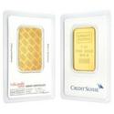 Compare 1 oz Credit Suisse  Gold Bar  prices