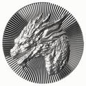 Compare 2 oz Silver Dragon Stacker Round prices
