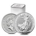 Compare 1 oz Britannia Silver Coin (Roll of 25 coins) prices