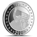 Compare 2024 1 oz Trump Assassination Attempt Silver Round prices