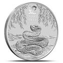 Compare 2025 1 oz Australian Silver Lunar Snake Coin (BU) prices