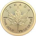 Compare 2025 1/10 oz Canadian Gold Maple Leaf $5 Coin BU prices