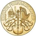 Compare 2025 1/4 oz Austrian Gold Philharmonic Coin BU prices