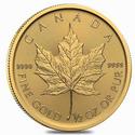 Compare 2026 1/2 oz Gold Maple Leaf prices