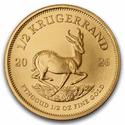 Compare 2026 Krugerrand 1/2 oz Gold Coin prices