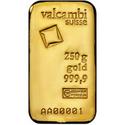 Compare 250 gram Valcambi Cast Gold Bar prices