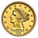Compare $2.50 Liberty Quarter Eagle Gold Coin (VF+) prices