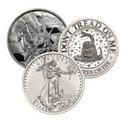 Compare 2 oz Generic Silver Rounds prices