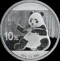 Compare 2017 China Panda 30 gram Silver Coin prices
