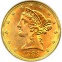 Compare $5 Liberty Half Eagle Gold (Cleaned/Ex-Jewelry) prices