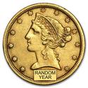 Compare $5 Liberty Half Eagle Gold Coin (XF) prices