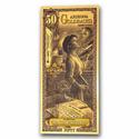 Compare Arizona 50 Goldback Aurum 24k Gold Foil Note (1/20 oz) prices