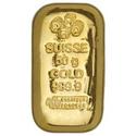 Compare 50 Gram PAMP Suisse Gold Bar prices