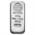 Compare Argor-Heraeus 500 gram Cast Silver Bar prices
