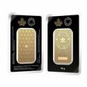 Compare 50 Gram RCM Wafer Gold Bar prices