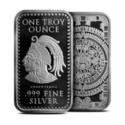 Compare 1 oz Aztec Calendar Silver Bar prices